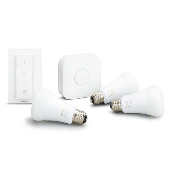 illuminazione wireless philips hue starter kit white ambiance